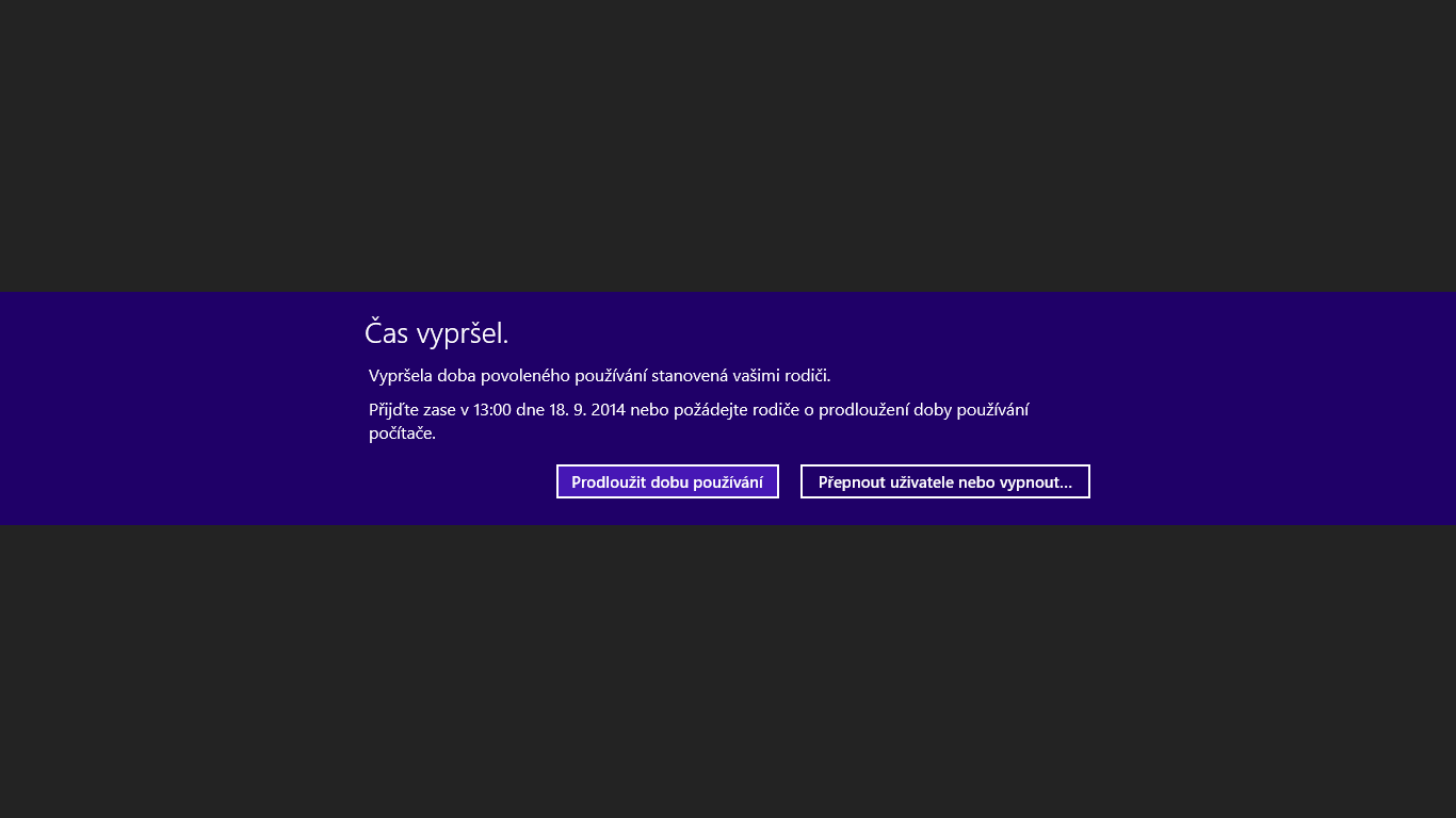 vypršení časového limitu plné kempy v Albertě